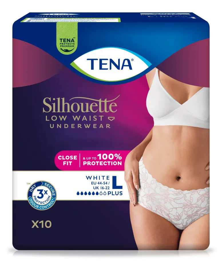 13387-tena silhouette plus white l inkontinencni kalhotky 10ks 13387-tena silhouette plus white l inkontinencni kalhotky 10ks